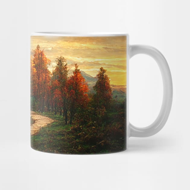 Autumn Landscape by Deias Designs